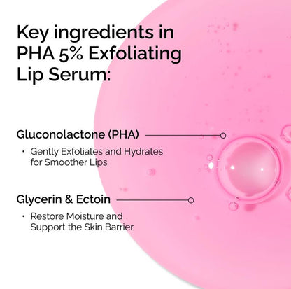 PHA 5% Exfoliating Lip Serum